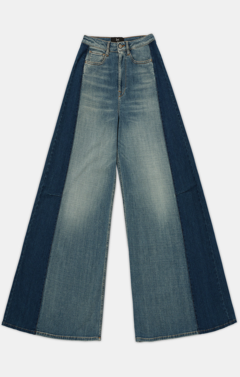 3x1 Women's Denim Shirt Grey main image 1
