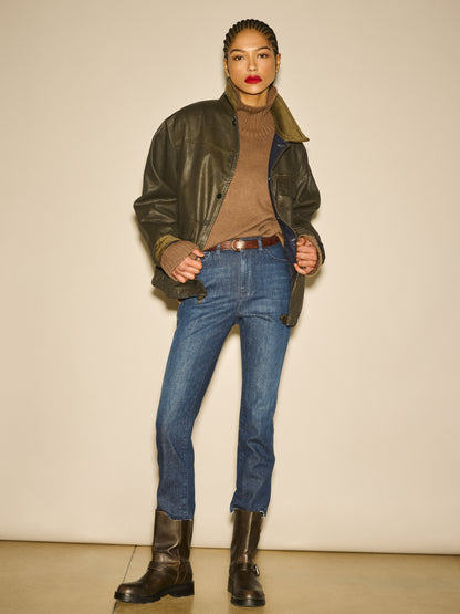 STRAIGHT AUTHENTIC CROP | ABISSO