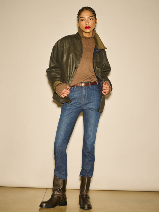 STRAIGHT AUTHENTIC CROP | ABISSO