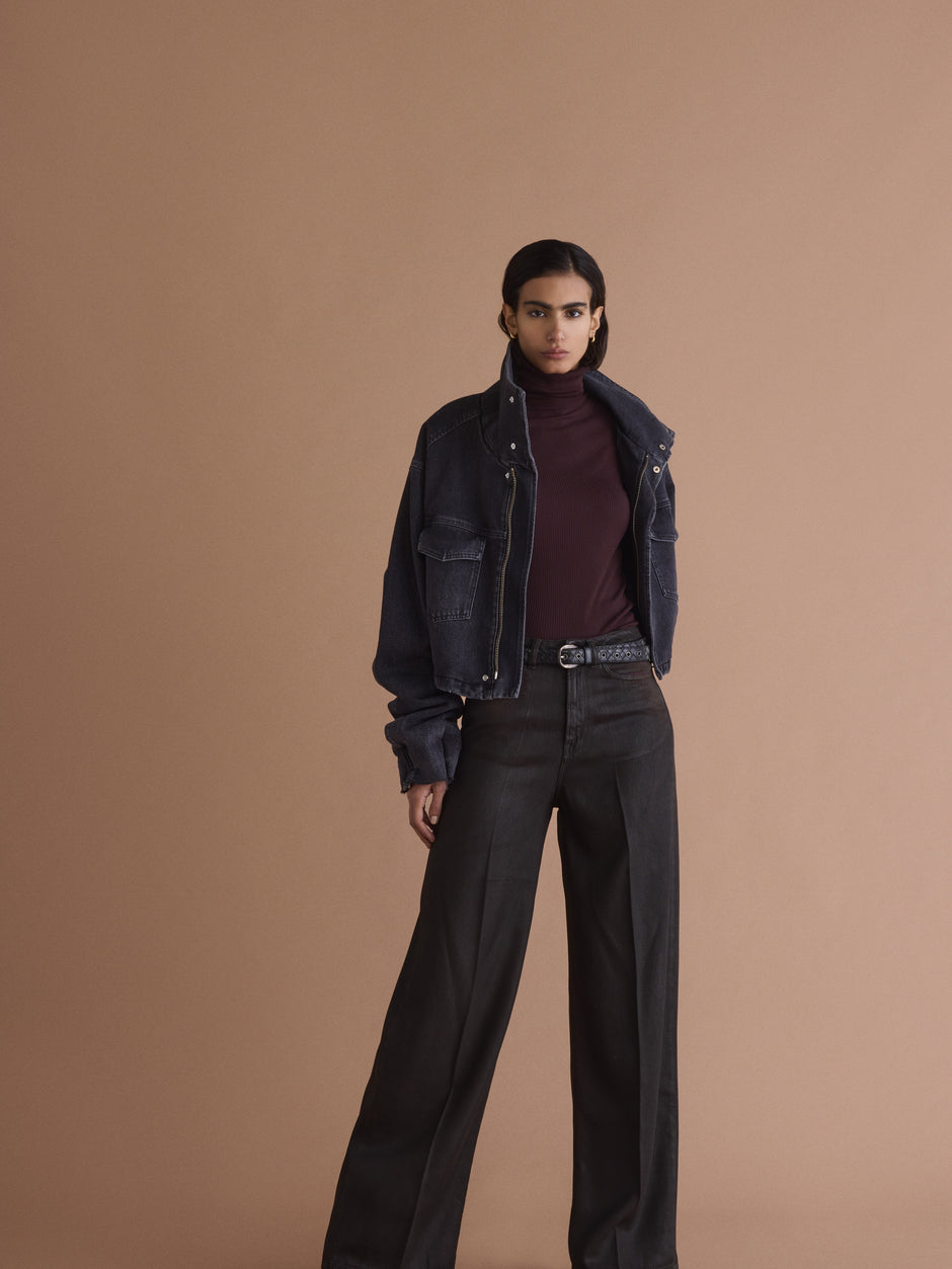 The Midnight Muse Wide Leg Denim