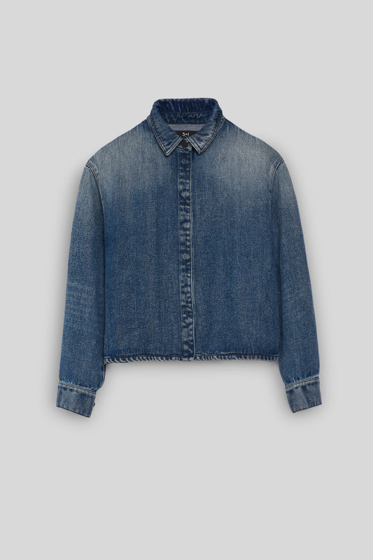 BOXY SHIRT | LAGOON