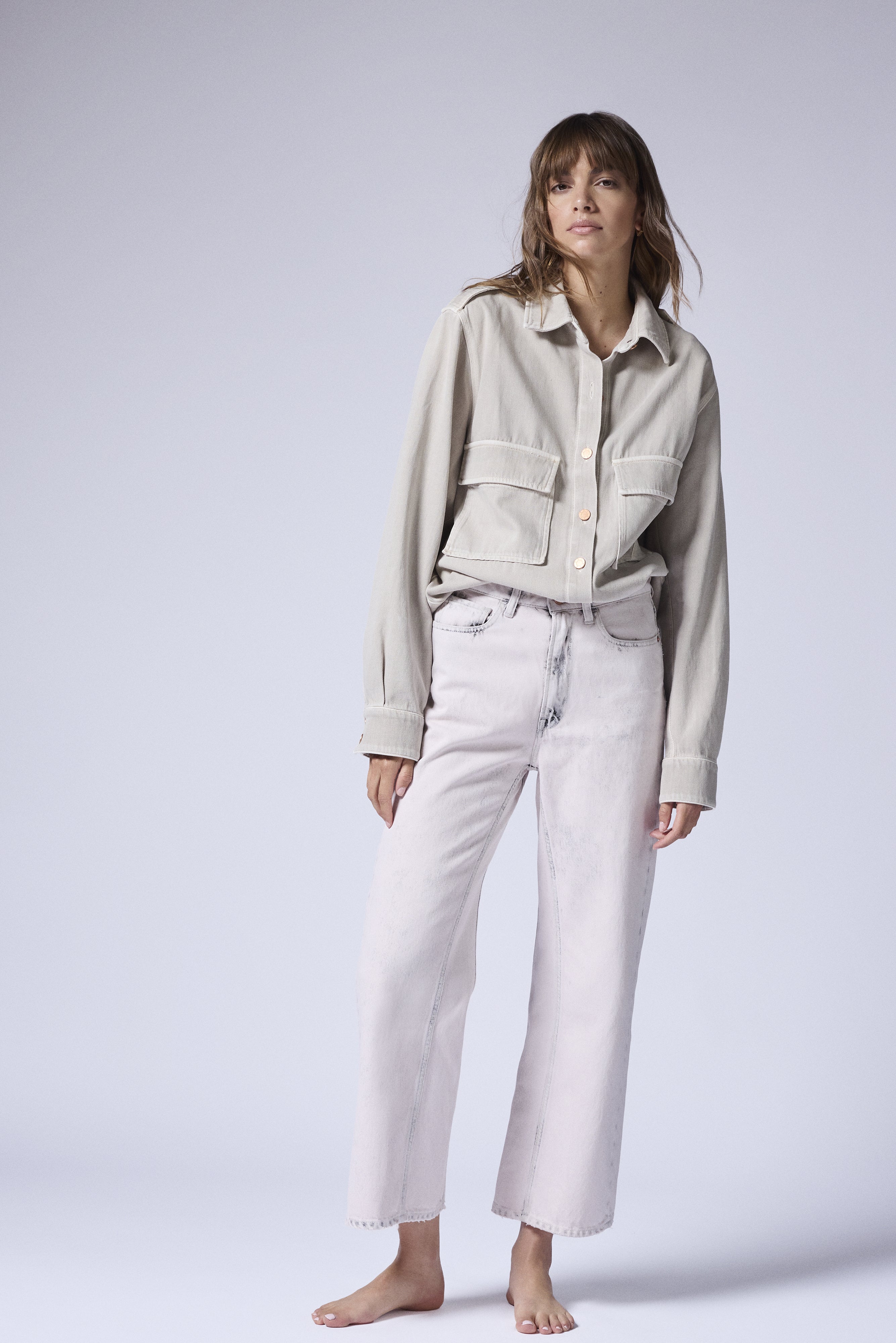 ジャケット・アウター L'Appartement 3x1 PARKA CROP JACKET ジャケット・アウター L'Appartement 3x1 PARKA CROP JACKET