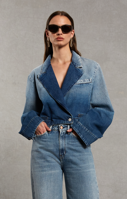 MARY CROP BLUE SHADES 3x1 NYC