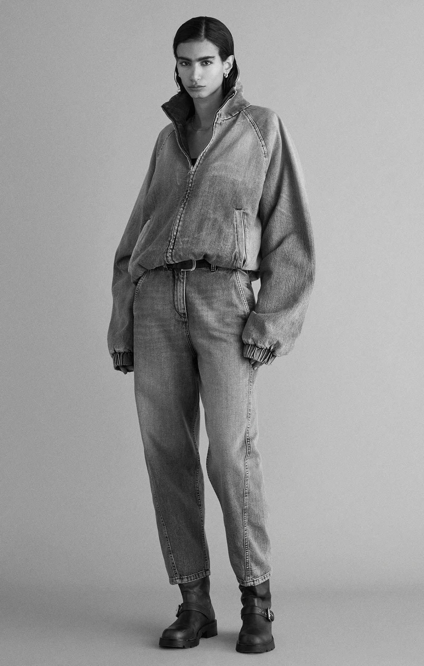TAPERED NIC | TEA GREY
