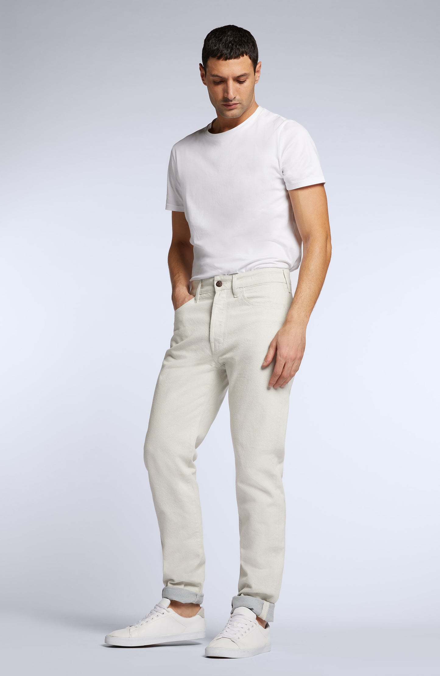 JAMES ATHLETIC PANTS | HUMANA DIRTY WHITE