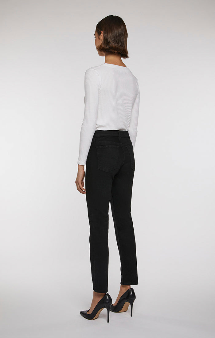 W2 STRAIGHT CROP | BLACK
